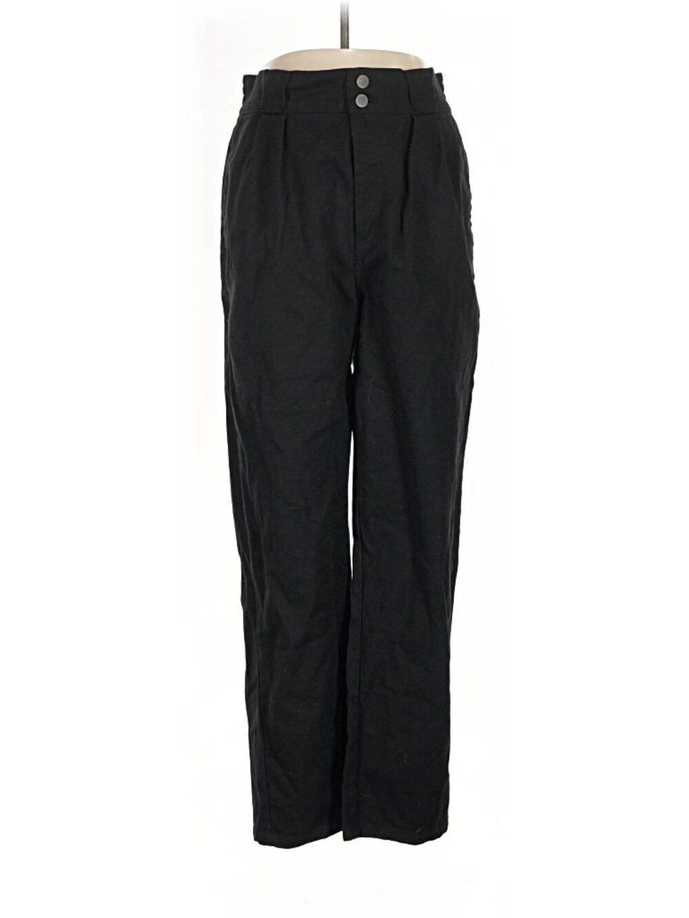 Lucy & Yak Cole Jeans Black W36 / UK 18 NWT Wide Leg Organic Cotton - Picture 2 of 3